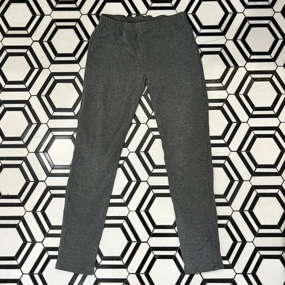 Girls Gap gray leggings size M